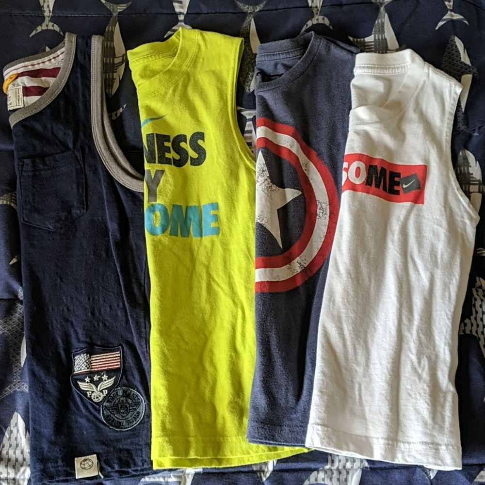 Boy's tank tops
